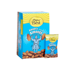 Best Almighty Almonds 13G Box 24pcs, Pack Of 12