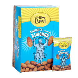 Best Almighty Almonds 13G Box 24pcs, Pack Of 12 Best Almighty Almonds 13G Box 24pcs, Pack Of 12