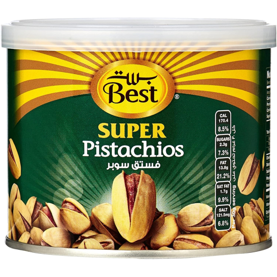 Best Super Pistachios Can Salted, 225g