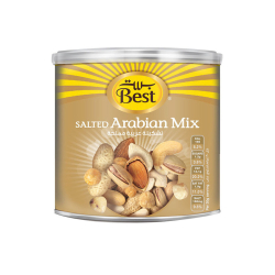 Best Salted Arabian Mix Can 175g, Pack Of 12 Best Salted Arabian Mix Can 175g, Pack Of 12