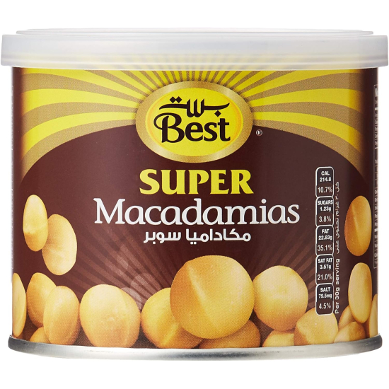 Best Super Macadamias Can 110g