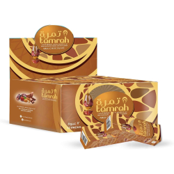 Tamrah Milk Chocolate Date Almond 40g Box 12pcs Tamrah Milk Chocolate Date Almond 40g Box 12pcs