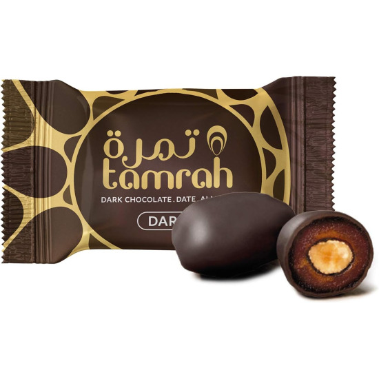 Tamrah Dark Chocolate Date Almond 40G Box 12pcs