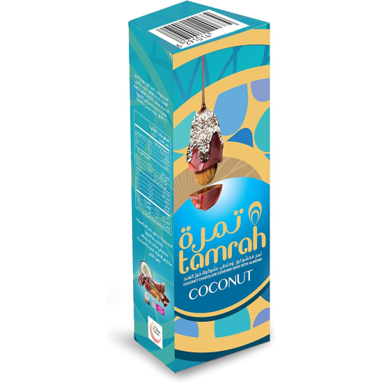 Tamrah Coconut Chocolate Date Almond 60g Box 12pcs