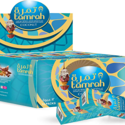 Tamrah Coconut Chocolate Date Almond 60g Box 12pcs Tamrah Coconut Chocolate Date Almond 60g Box 12pcs