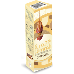 Tamrah Caramel Chocolate Date Almond 70g Box 12pcs Tamrah Caramel Chocolate Date Almond 70g Box 12pcs