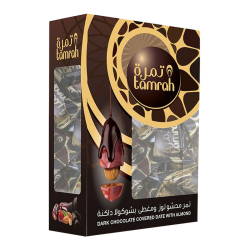 Tamrah Dark Chocolate Stand Box 400g, Pack Of 6 Tamrah Dark Chocolate Stand Box 400g, Pack Of 6