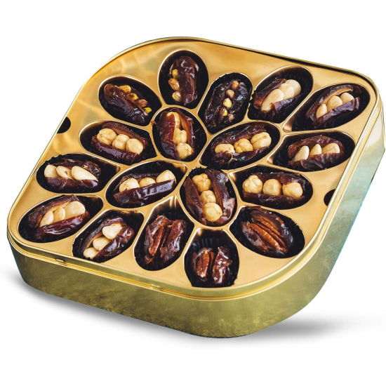 Tamrah Select Square Tin Stuffed Date 626g