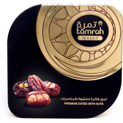 Tamrah Select Square Tin Stuffed Date 626g, Pack Of 6