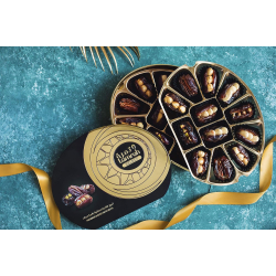 Tamrah Select Oval Tin Stuffed Date 422g, Pack Of 6