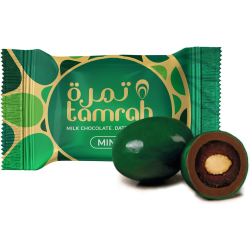 Tamrah Mint Chocolate Zipper Bag 100g, Pack Of 12 Tamrah Mint Chocolate Zipper Bag 100g, Pack Of 12