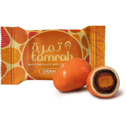 Tamrah Orange Chocolate Zipper Bag 100g, Pack Of 12 Tamrah Orange Chocolate Zipper Bag 100g, Pack Of 12