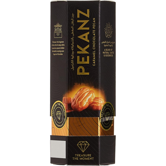 Pekanz Pecan Coated with Caramel Chocolate Box, 50g