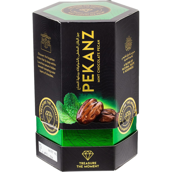 Pekanz Pecan Coated with Mint Chocolate Box, 150g