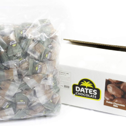 Dates Chocolate Milk Chocolate Coated Date With Almond, 3kg Dates Chocolate Milk Chocolate Coated Date With Almond, 3kg