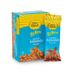 Best Almond Go Nuts Pouch 6 x 80g, Pack Of 6 Best Almond Go Nuts Pouch 6 x 80g, Pack Of 6