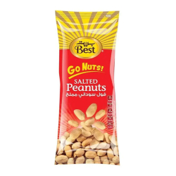 Best Peanut Go Nuts Pouch 6x6x80g Best Peanut Go Nuts Pouch 6x6x80g