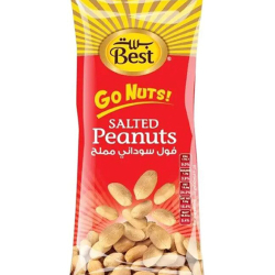 Best Peanut Go Nuts Pouch 6x6x80g Best Peanut Go Nuts Pouch 6x6x80g
