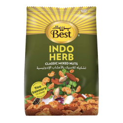 Best Indo Herb Classic Mixed Nuts Bag 150g, Pack Of 12 Best Indo Herb Classic Mixed Nuts Bag 150g, Pack Of 12