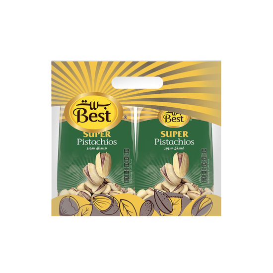 Best Super Pistachios Bag 375g Twin Pack