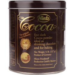 Hintz Cocoa Powder Tins 227g Pack Of 6 Hintz Cocoa Powder Tins 227g Pack Of 6