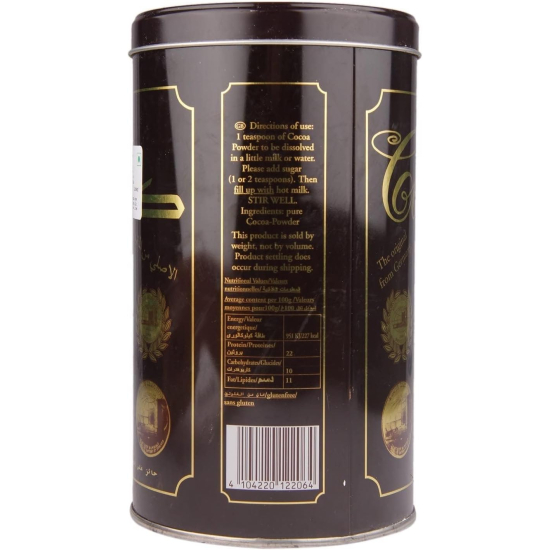Hintz Cocoa Powder Tin 10-12% Fat 454g Pack Of 6