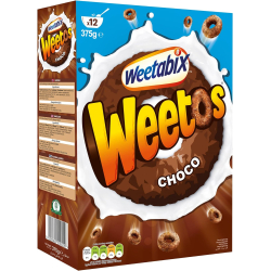 Weetabix Weetos 375g, Pack Of 10 Weetabix Weetos 375g, Pack Of 10