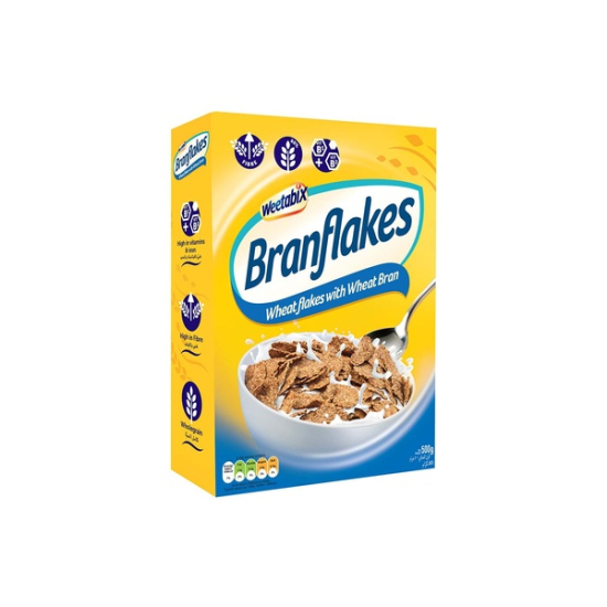 Weetabix Bran Flakes 500g, Pack Of 6