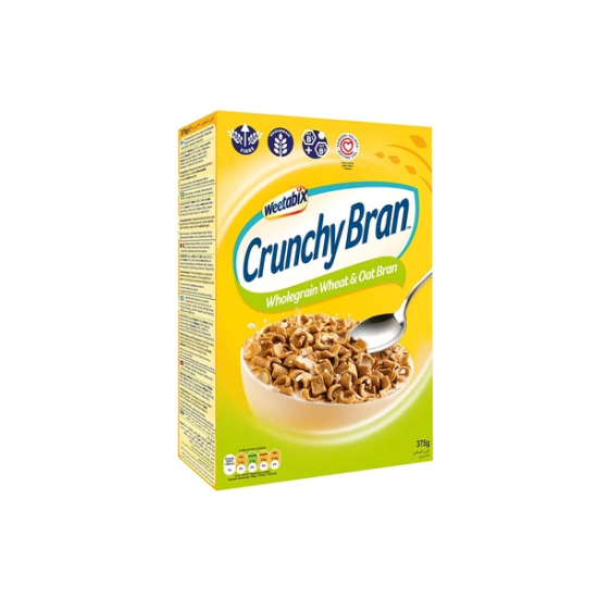 Weetabix Crunchy Bran 375g, Pack Of 6