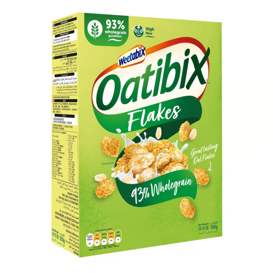 Weetabix Oatibix Flakes 550g, Pack Of 6