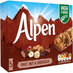 Alpen Fruit & Nut With Milk Chocolate 29g, Pack Of 10 Alpen Fruit & Nut With Milk Chocolate 29g, Pack Of 10