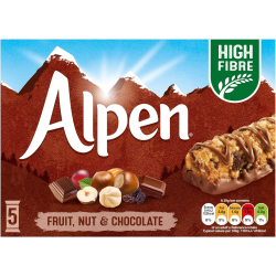 Alpen Fruit & Nut With Milk Chocolate 29g, Pack Of 10 Alpen Fruit & Nut With Milk Chocolate 29g, Pack Of 10