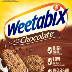 Weetabix Cereal Chocolate 500g, Pack Of 10 Weetabix Cereal Chocolate 500g, Pack Of 10