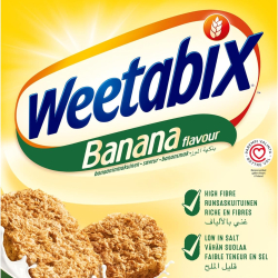 Weetabix Banana Biscuits 488g, Pack Of 10 Weetabix Banana Biscuits 488g, Pack Of 10