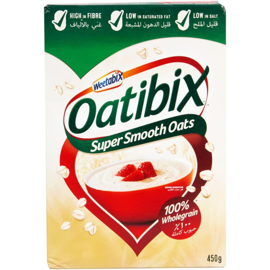 Weetabix Oatibix Smooth Oats 450g, Pack Of 6