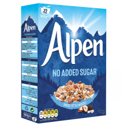 Alpen Mixed Cereal No Added Sugar 560g, Pack Of 6 Alpen Mixed Cereal No Added Sugar 560g, Pack Of 6