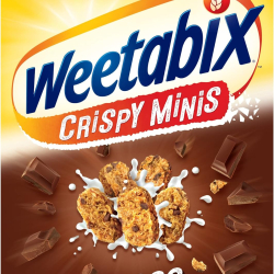 Weetabix Cereal Minibix Choco 450g, Pack Of 12 Weetabix Cereal Minibix Choco 450g, Pack Of 12