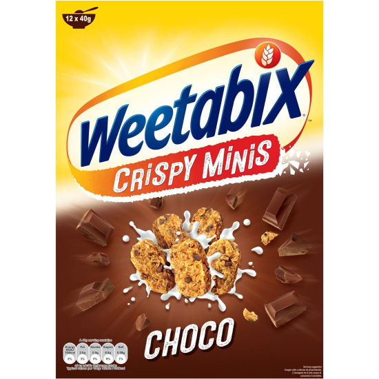 Weetabix Cereal Minibix Choco 450g, Pack Of 6