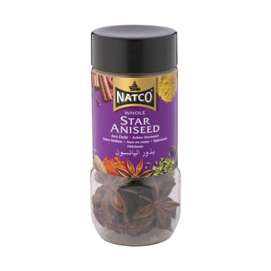 Natco Whole Star Aniseed Bottle 50g, Pack Of 6