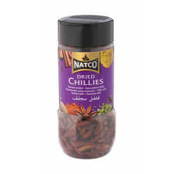 Natco Dried Chillies Bottle 50g, Pack Of 12 Natco Dried Chillies Bottle 50g, Pack Of 12