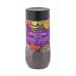 Natco Black Mustard Seeds Bottle 100g, Pack Of 6 Natco Black Mustard Seeds Bottle 100g, Pack Of 6