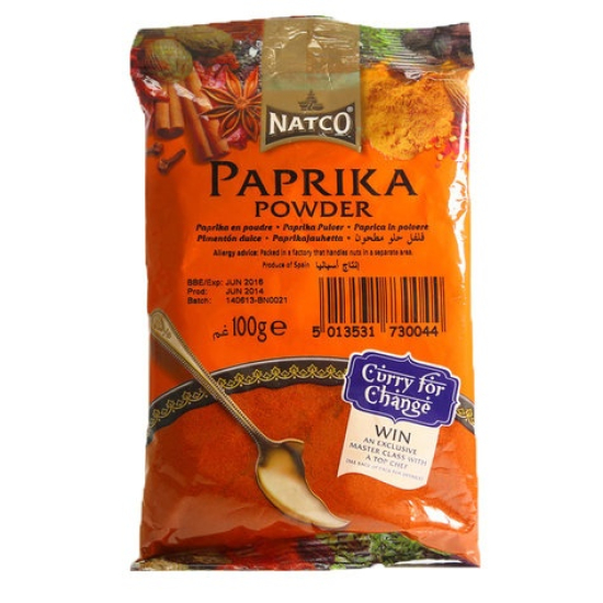 Natco Paprika Powder 100g, Pack Of 6