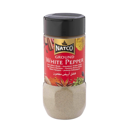 Natco Ground White Pepper Bottle 100g, Pack Of 6