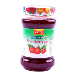 Natco Diabetic Jam Strawberry 390g, Pack Of 12 Natco Diabetic Jam Strawberry 390g, Pack Of 12