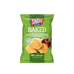 Snips Potato Chips Salt And Vinegar 35g, Pack Of 12 Snips Potato Chips Salt And Vinegar 35g, Pack Of 12