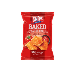 Snips Potato Chips Ketchup 150g, Pack Of 12 Snips Potato Chips Ketchup 150g, Pack Of 12