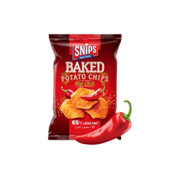 Snips Potato Chips Hot Chili 150g, Pack Of 12 Snips Potato Chips Hot Chili 150g, Pack Of 12