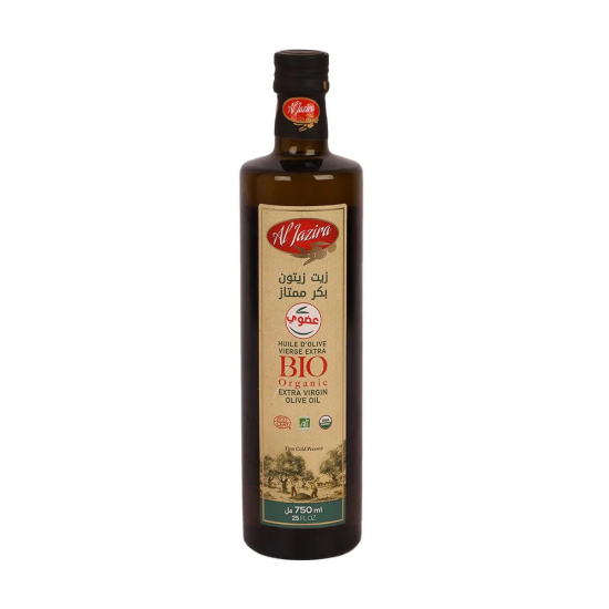 Al Jazira Organic Extra Virgin Olive Oil 750ml, Pack Of 6