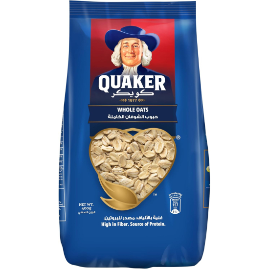 Quaker Whole Oats 400g Pack Of 6