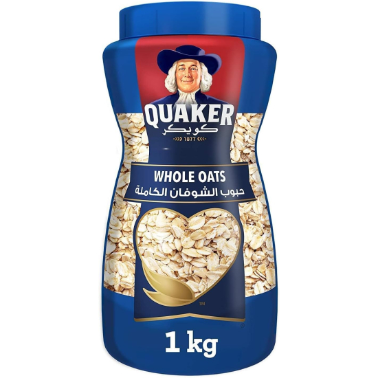 Quaker Whole Oats 1kg Pack Of 6